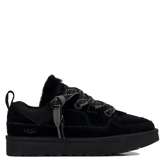 Ugg Mens Lowmel Low Sneakers Black