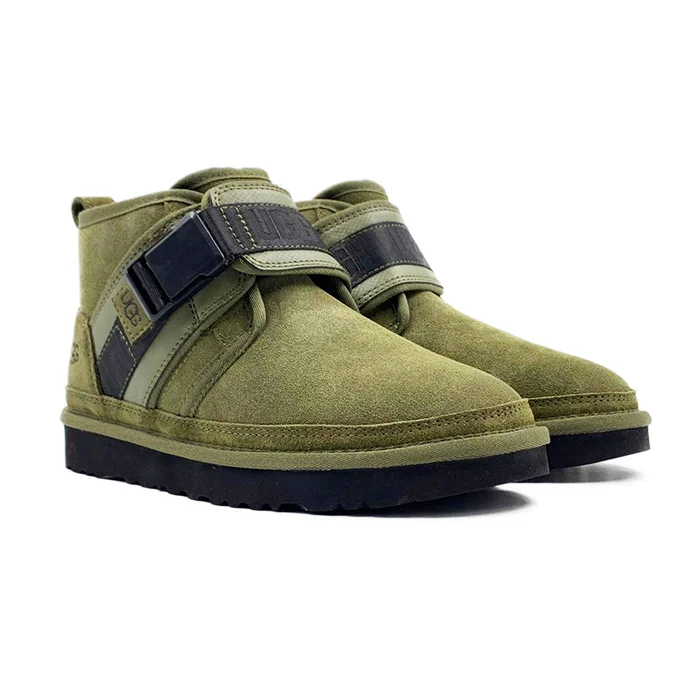 Ugg Mens Neumel Snapback Moss Green